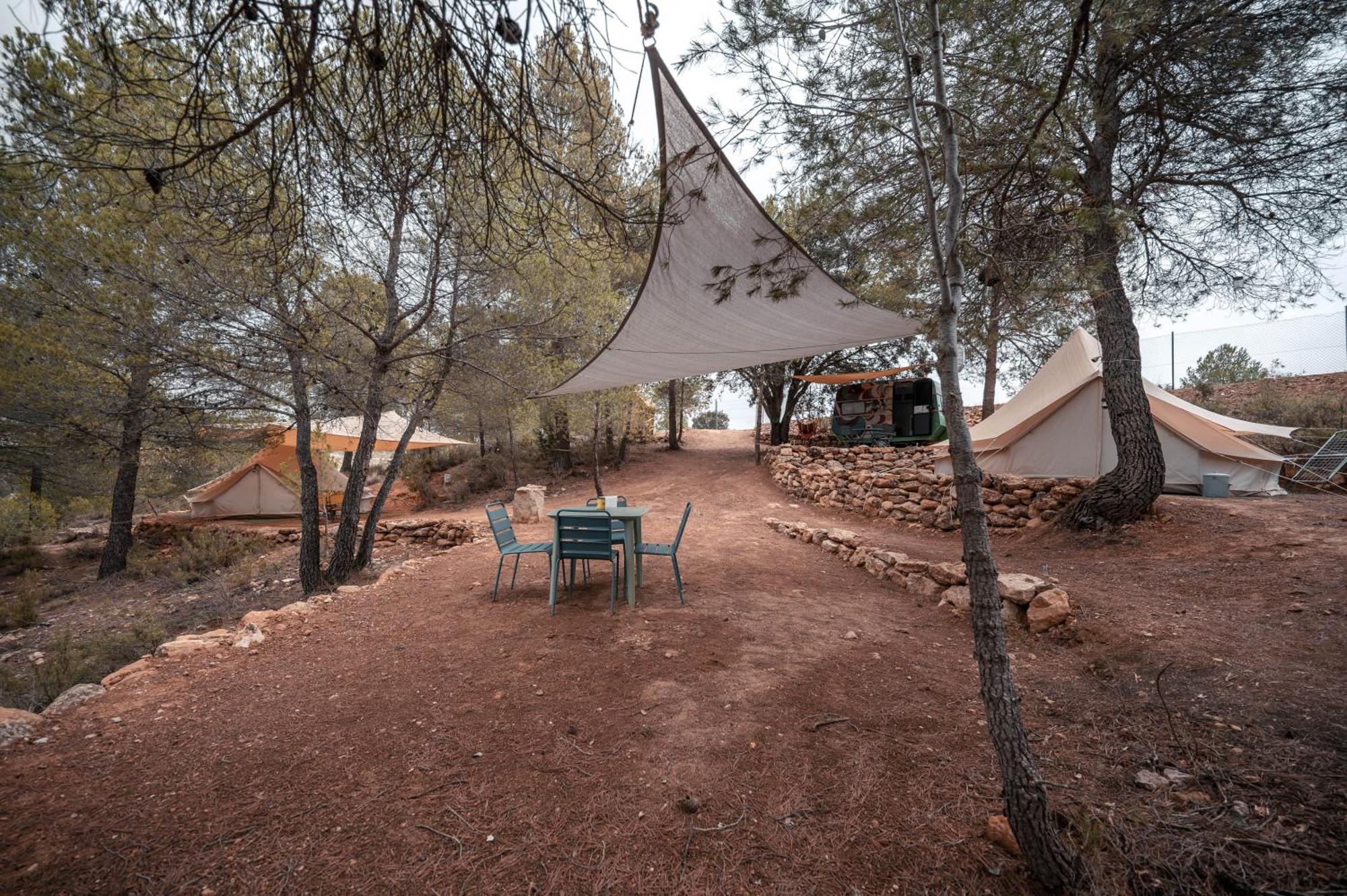 Slow Life Camping Venta Del Moro Exterior photo