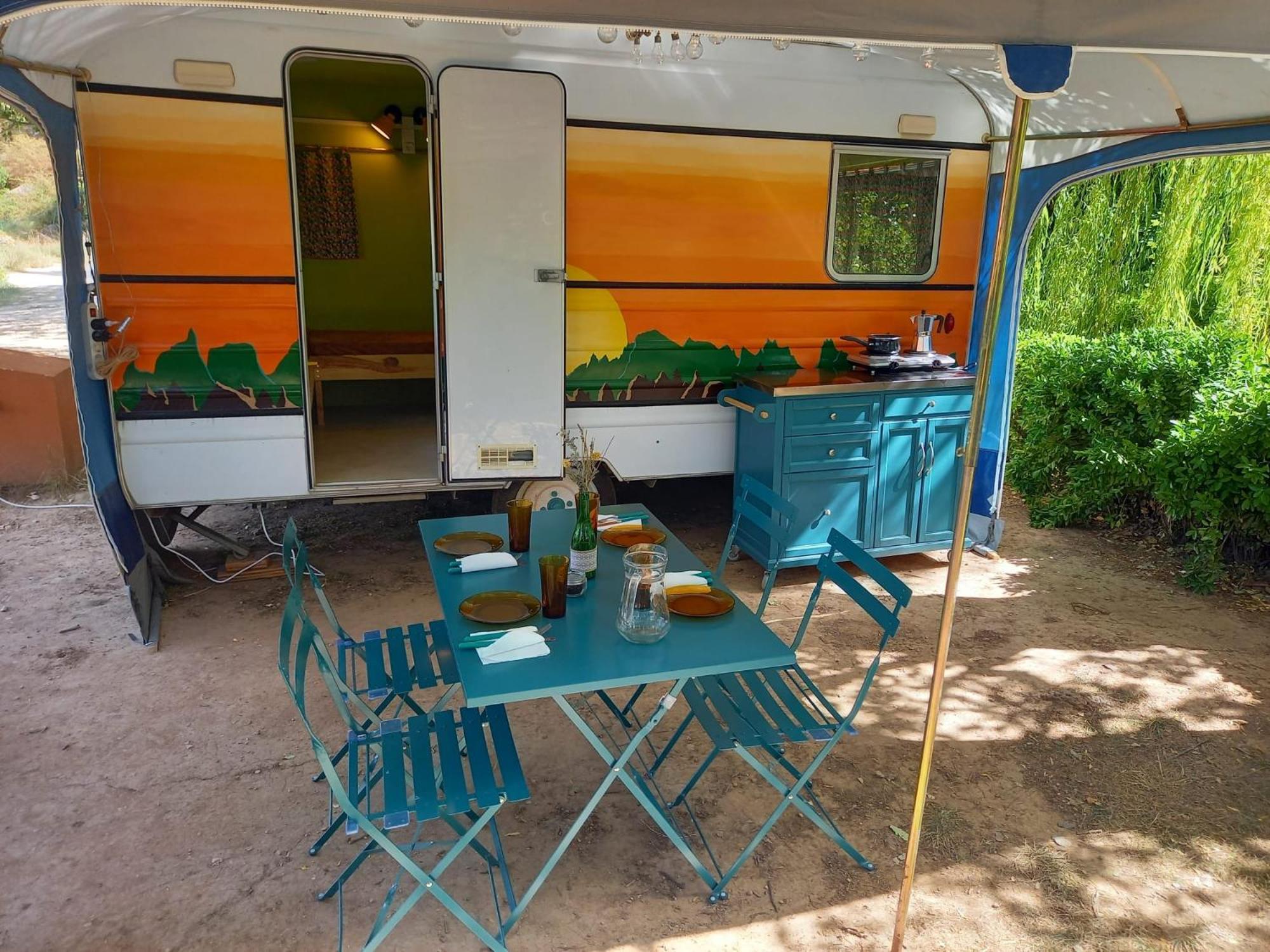 Slow Life Camping Venta Del Moro Exterior photo