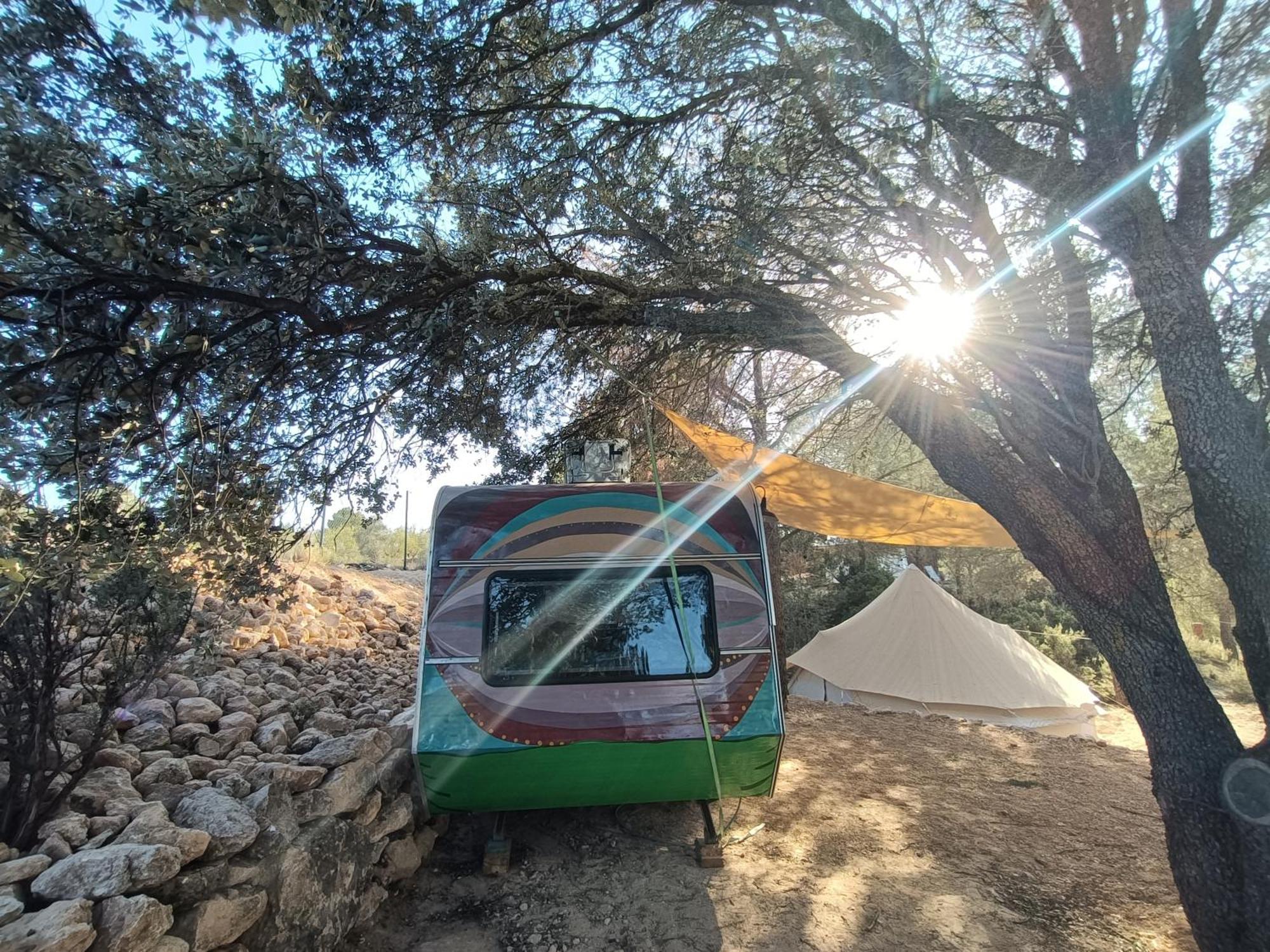Slow Life Camping Venta Del Moro Exterior photo
